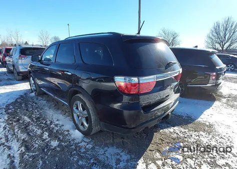 2013 Dodge Durango Citadel из США, поврежденный, VIN 1C4SDJET5DC662988